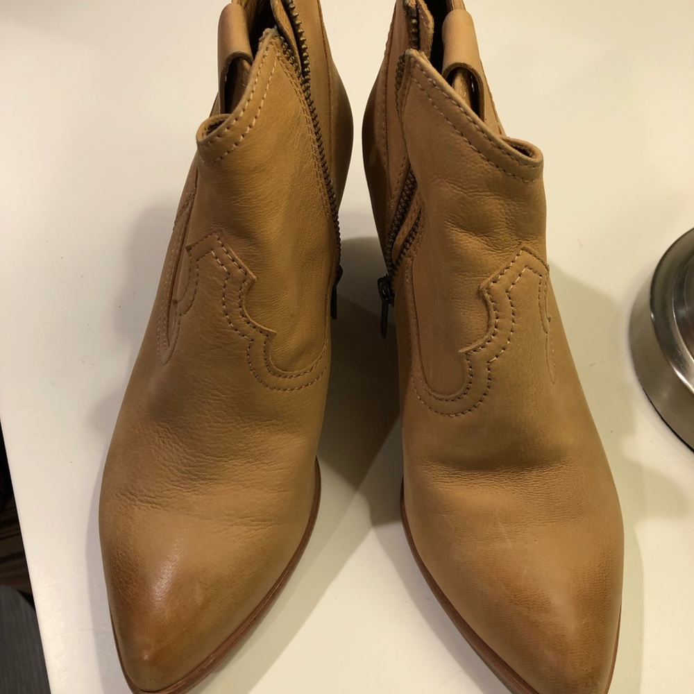 Frye cowboy booties